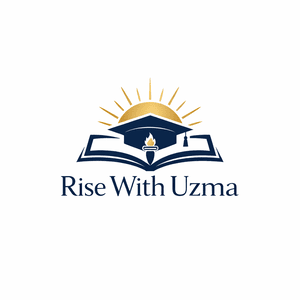 Rise With Uzma Logo